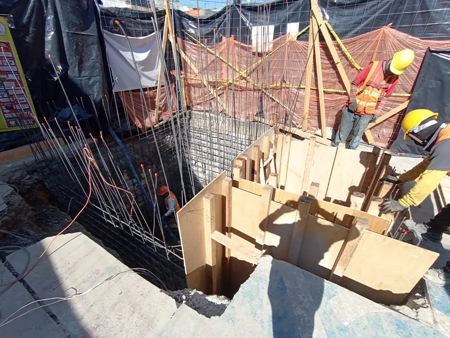 Obra de biodigestores para Grupo Walmart
