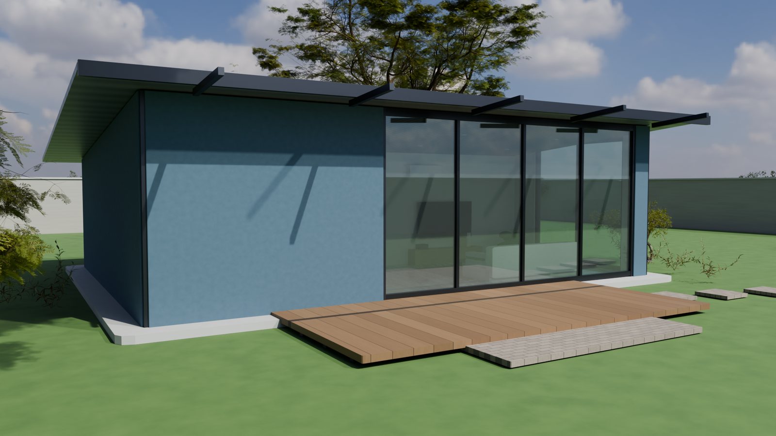 Modelo 2R, vista exterior