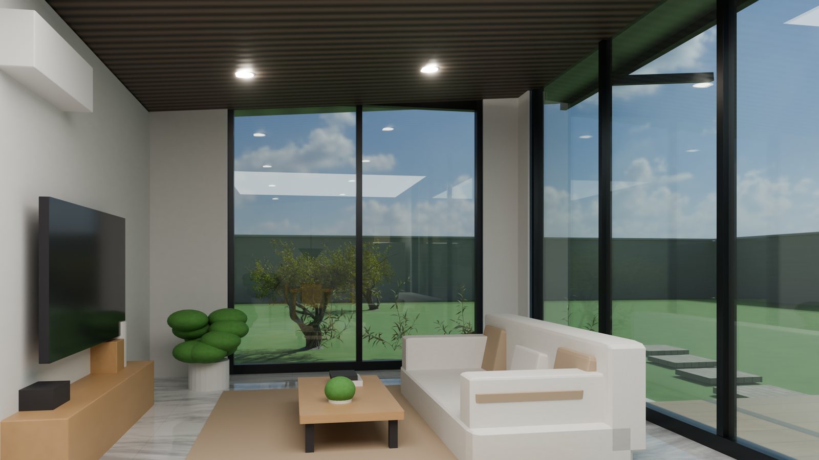 Modelo 2R, interior
