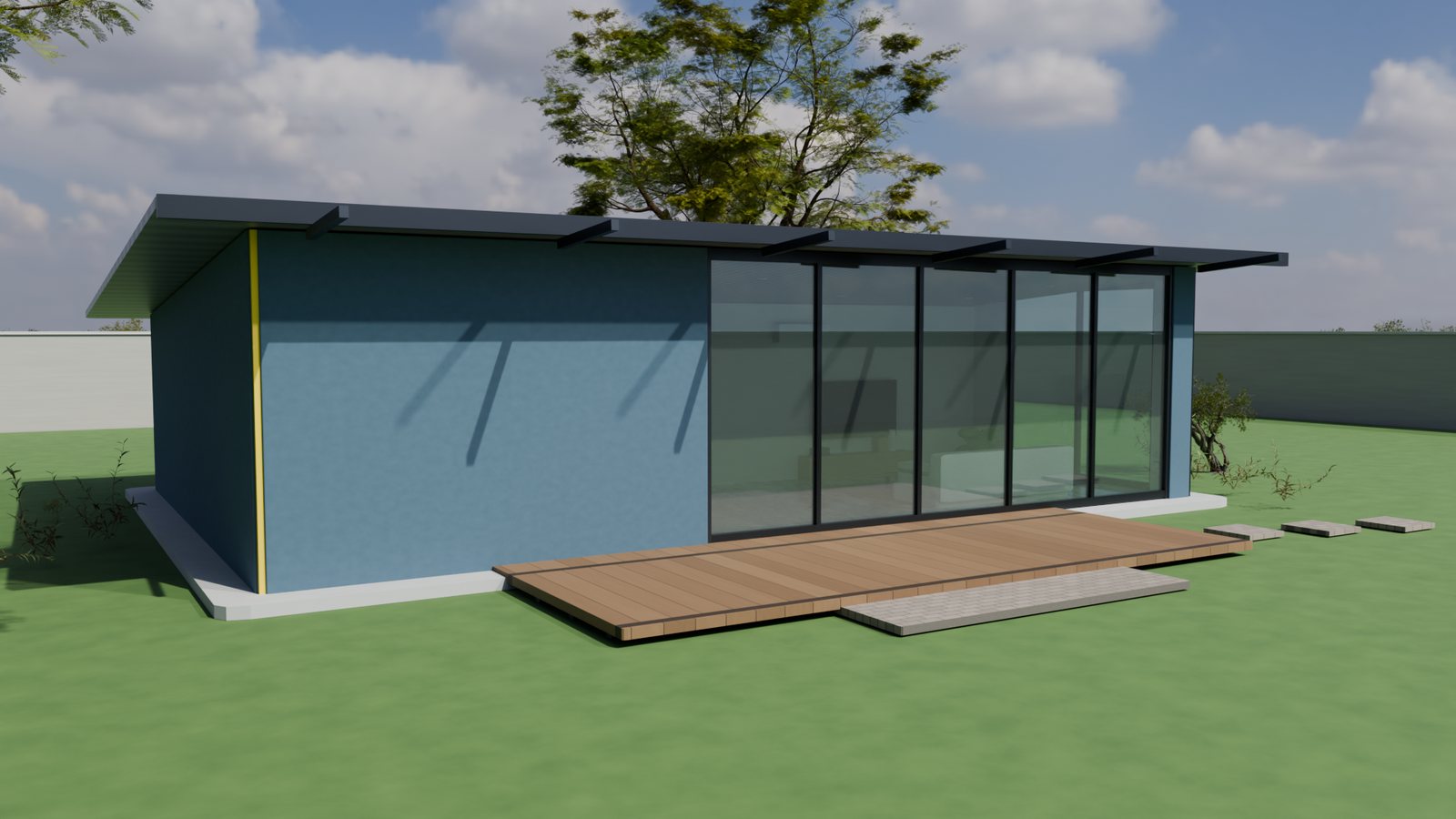 Modelo 3R, vista exterior