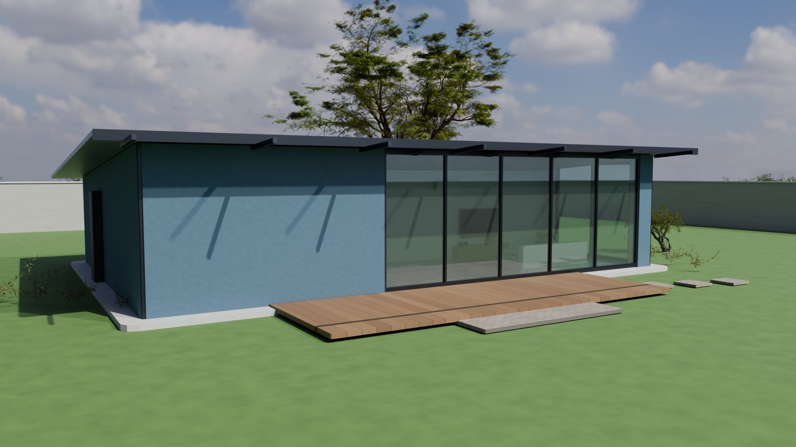 Modelo 4R, vista exterior